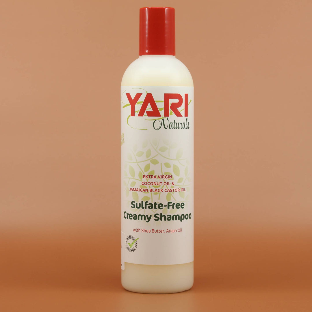 YARI Naturals Sulfate Free Creamy Shampoo 375ml Flasche Vorderseite